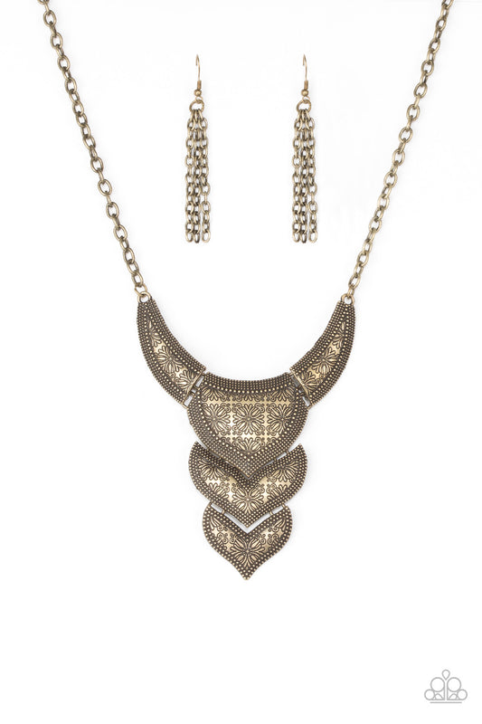 Texas Temptress - Brass necklace