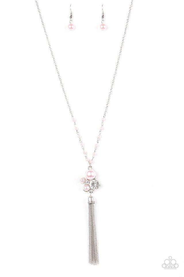 Uniquely Uptown - Pink Necklace
