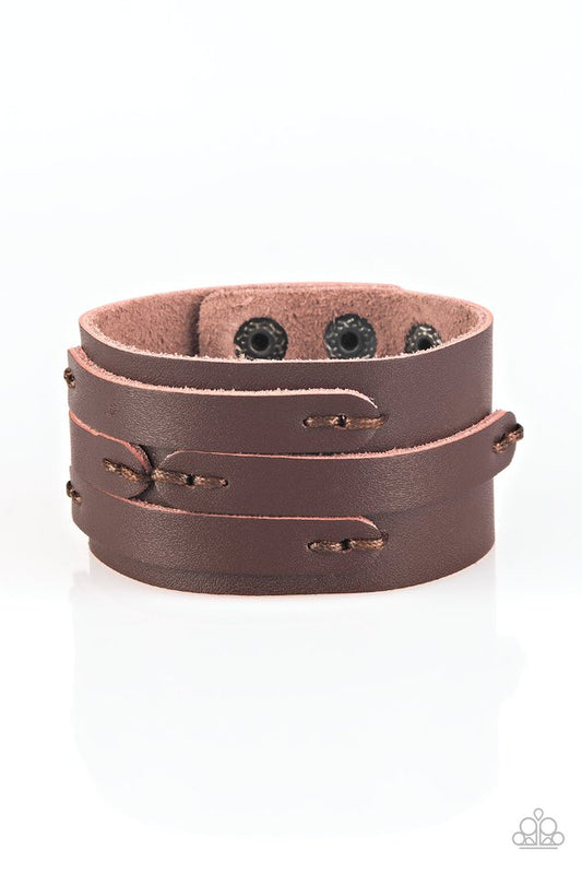 In or OUTLAW - Brown urban bracelet