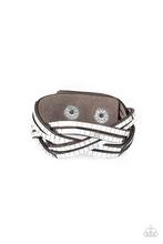 LOOKING FOR TROUBLE - SILVER WRAP BRACELET