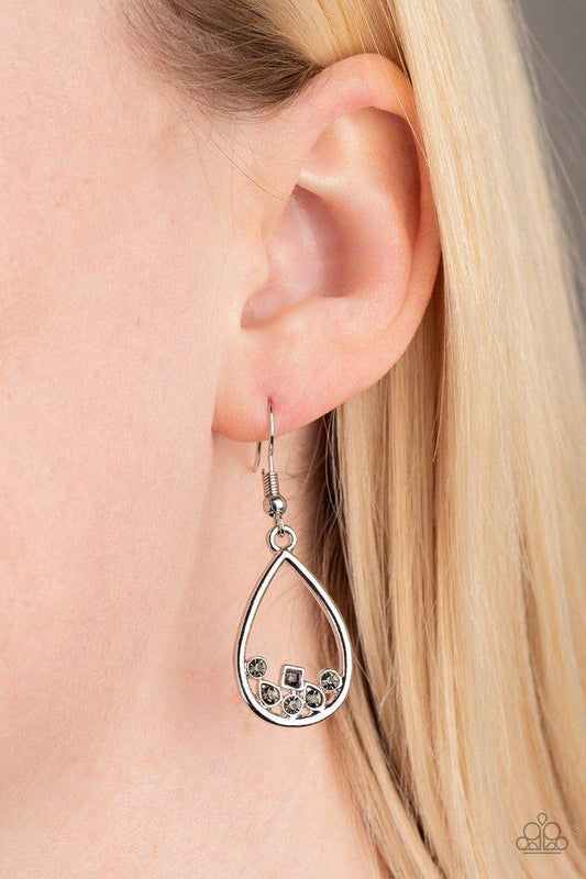 Raindrop Radiance - Silver earrings