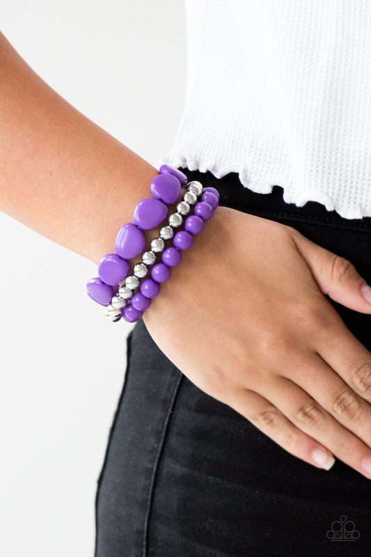 Color Venture - Purple bracelet