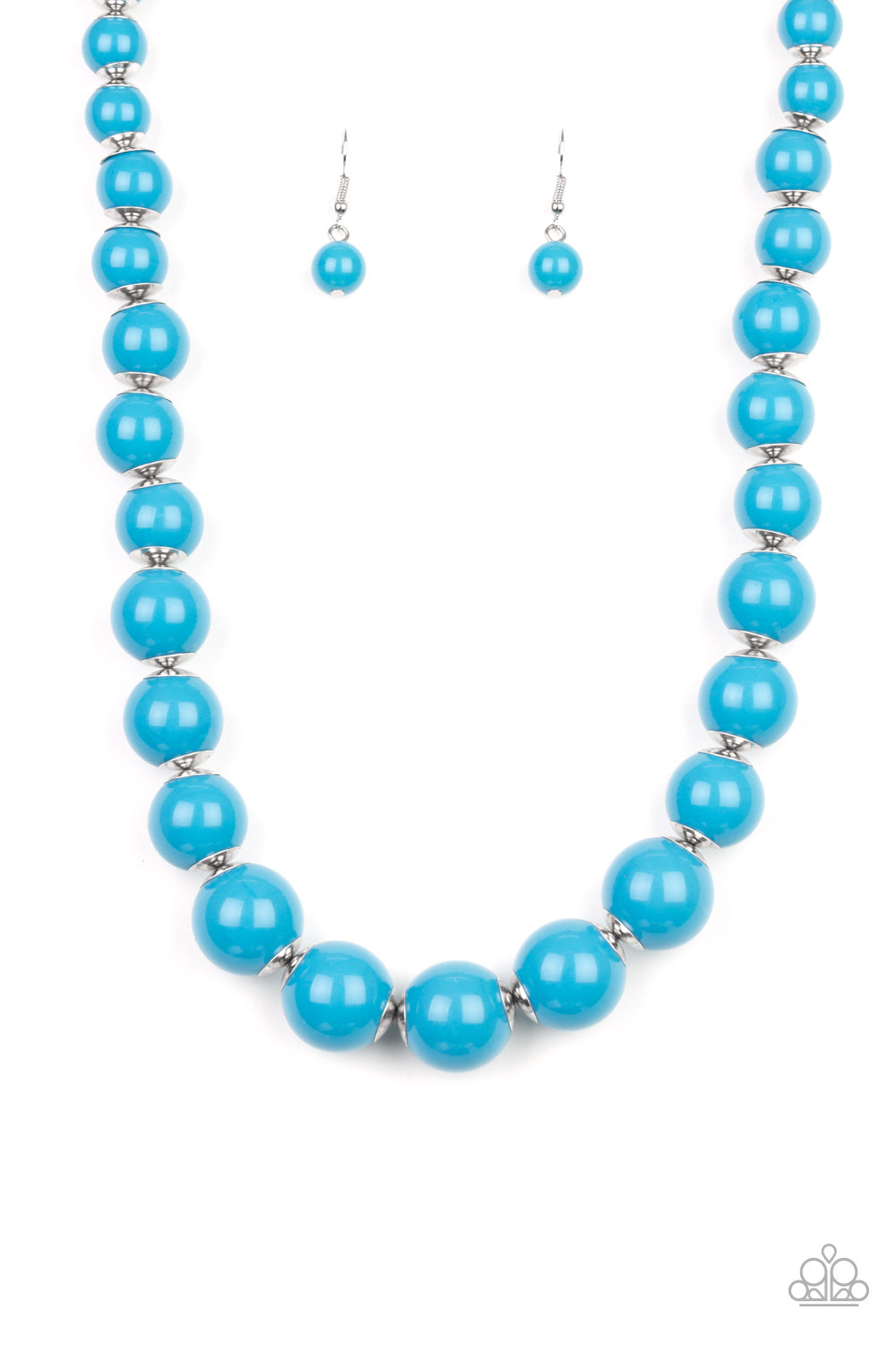 Everyday Eye Candy - Blue necklace w/ matching bracelet