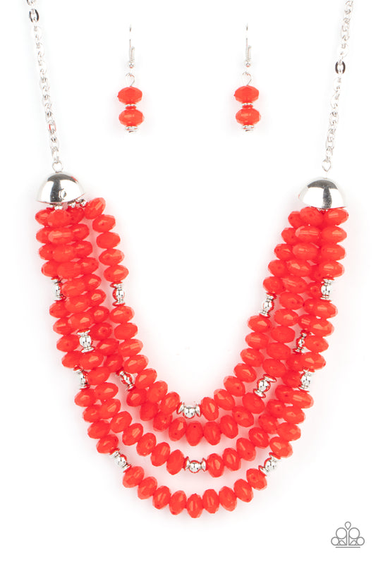 Best POSH-ible Taste - Red necklace