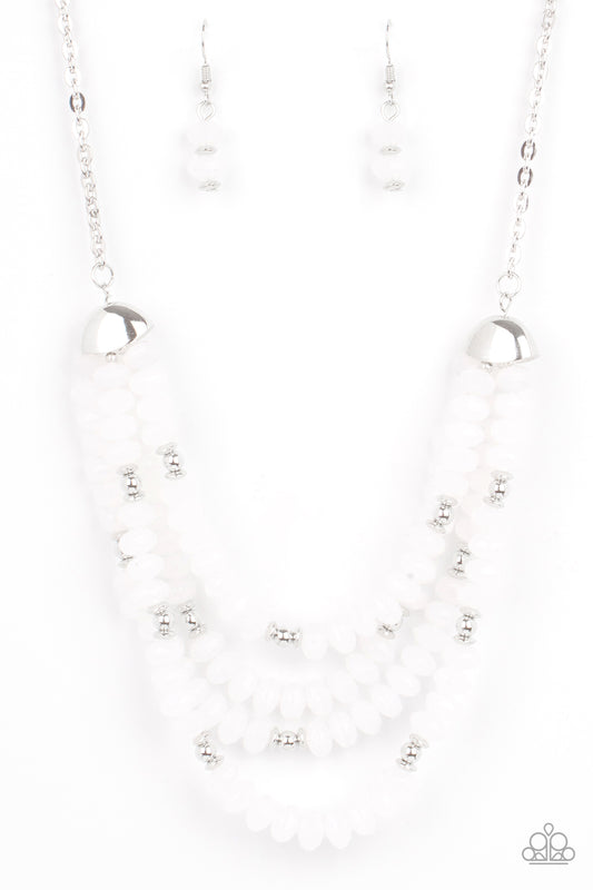Best POSH-ible Taste - White necklace