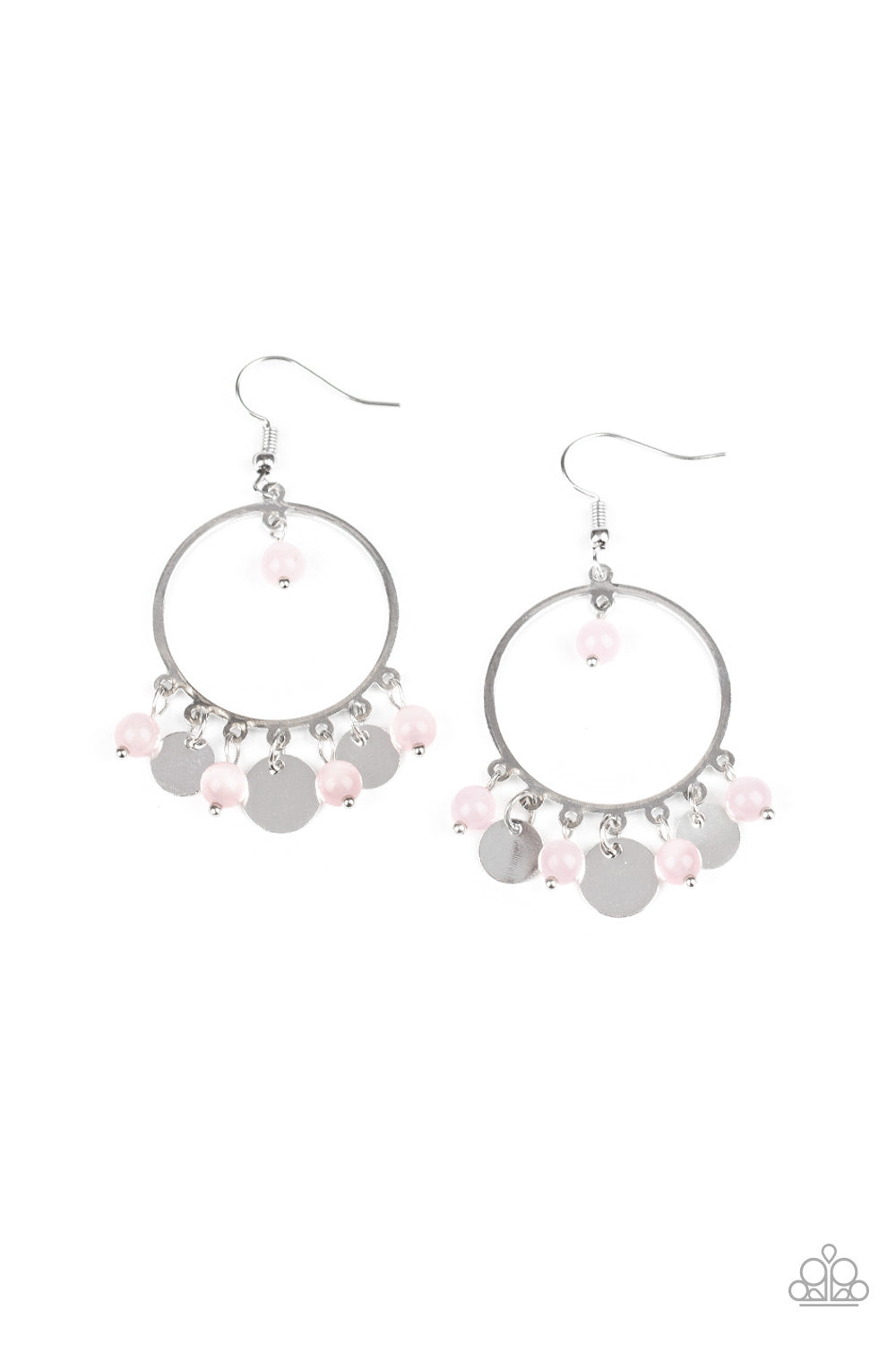 Bubbly Buoyancy - Pink earrings