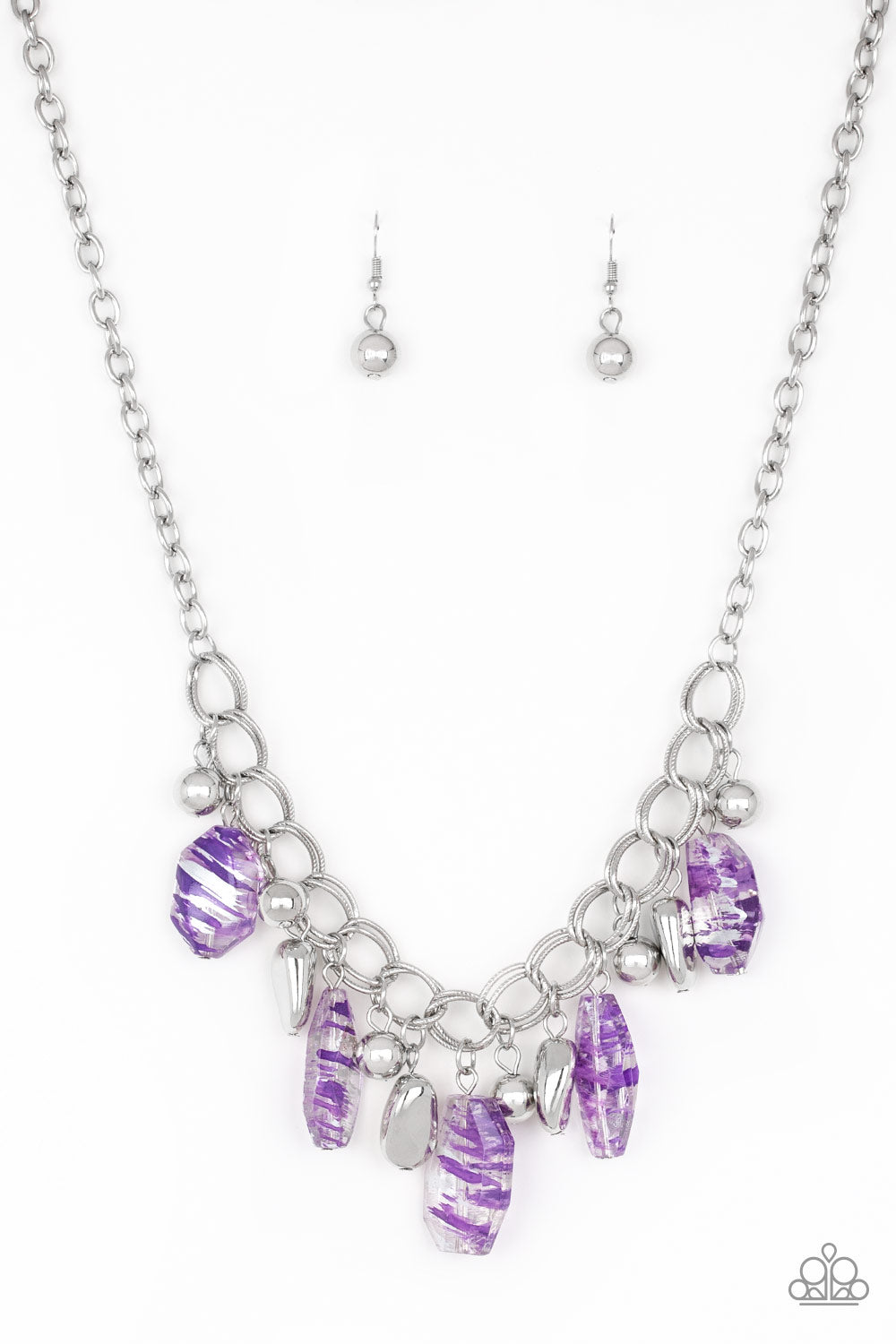 Chroma Drama - Purple necklace