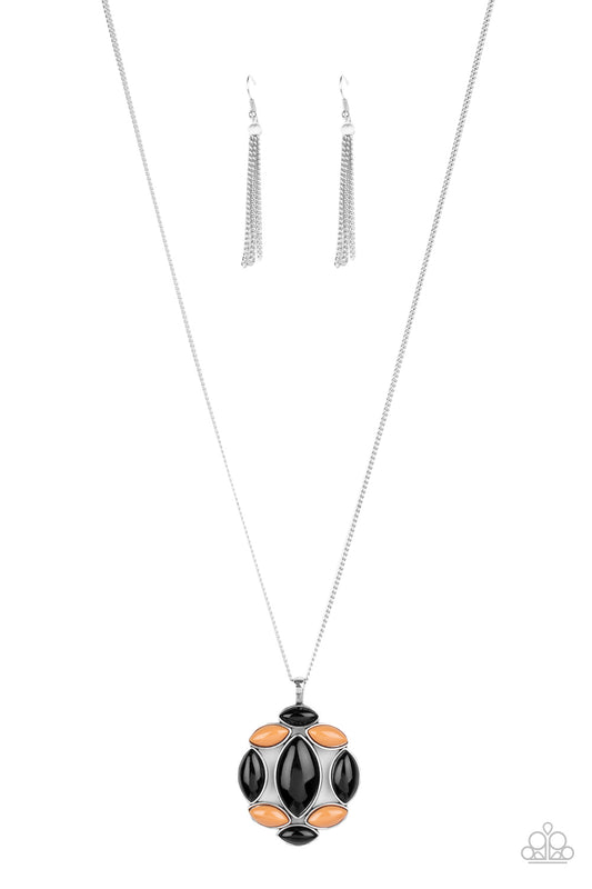 Chromatic Cache - Black/Brown necklace