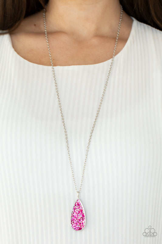 Daily Dose of Sparkle - Pink necklace