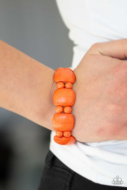 Dont Be So NOMADIC! orange bracelet