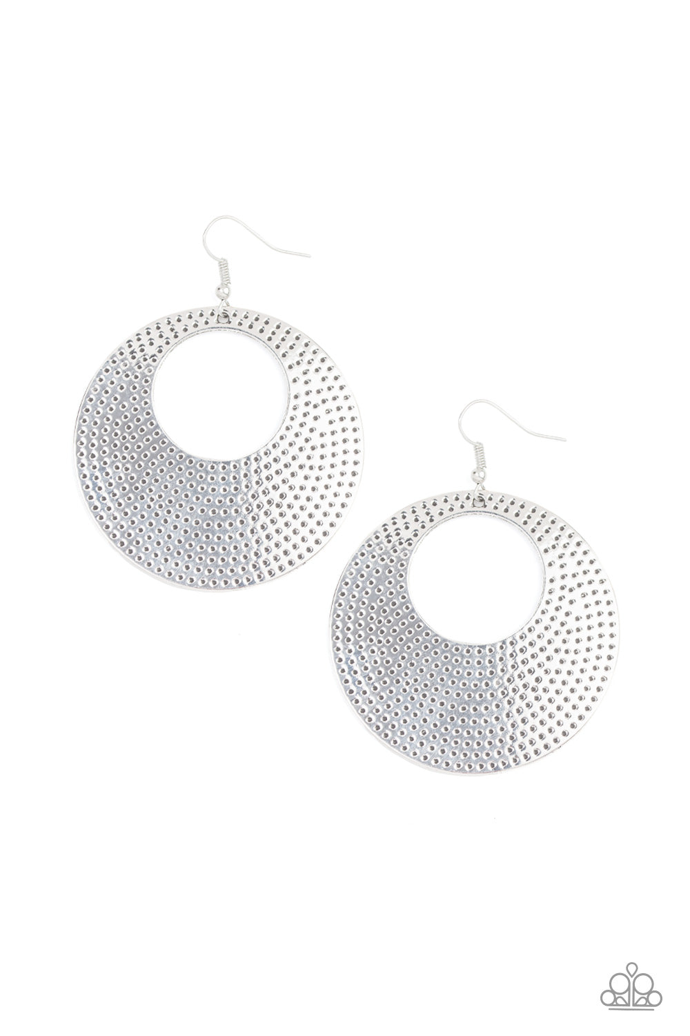 Dotted Delicacy - Silver earrings