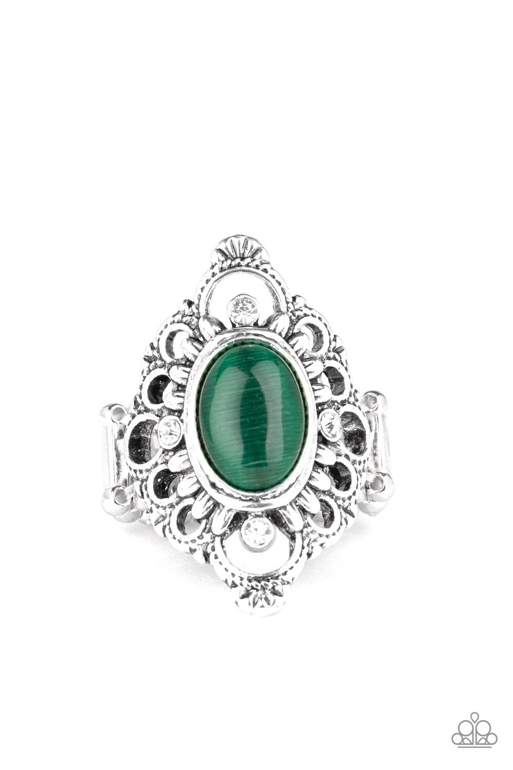 Elegantly Enchanted - Green ring