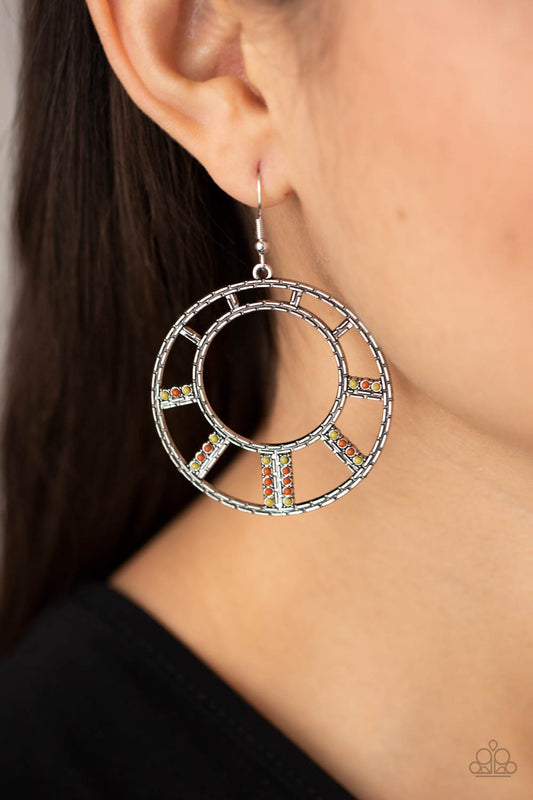 Fleek Fortress - Multi./ earrings
