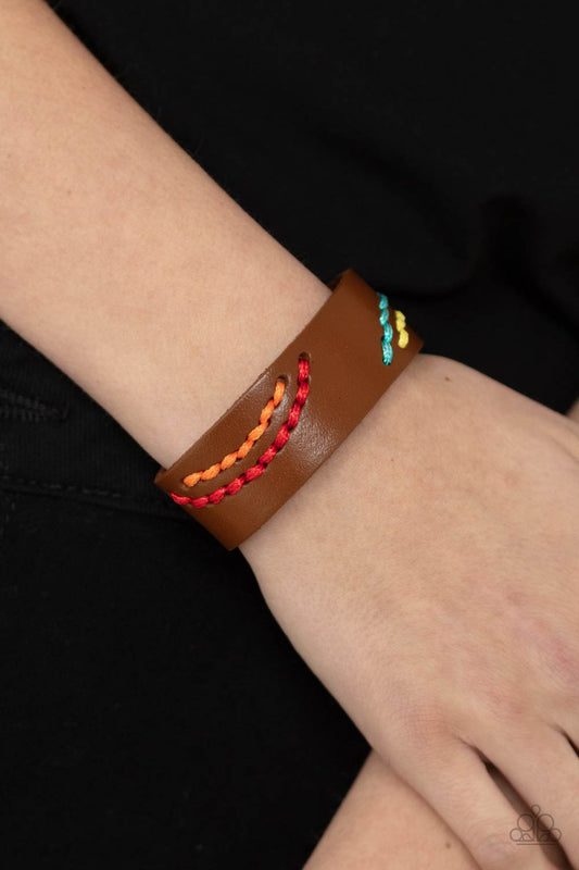 Harmonic Horizons - Multicolor bracelet