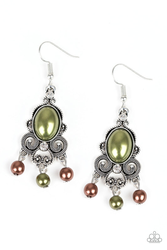 I Better Get GLOWING - Green/Multi earrings