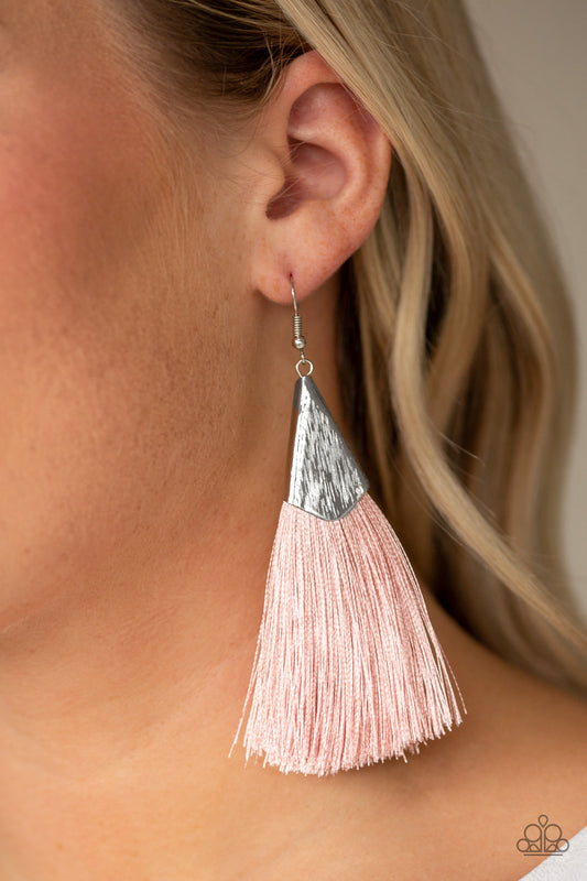 In Full PLUME - Pink earrings