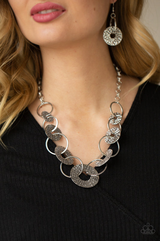Industrial Envy - Silver necklace