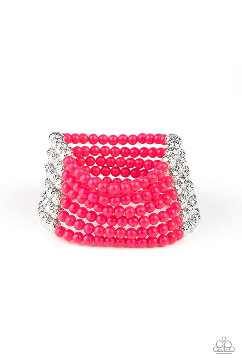 LAYER It On Thick - Pink bracelet