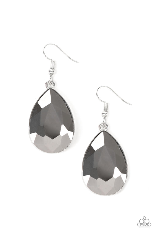 Limo Ride - Silver earrings