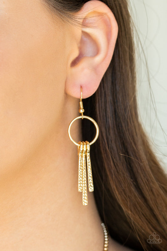 Metallic Mane - Gold necklace