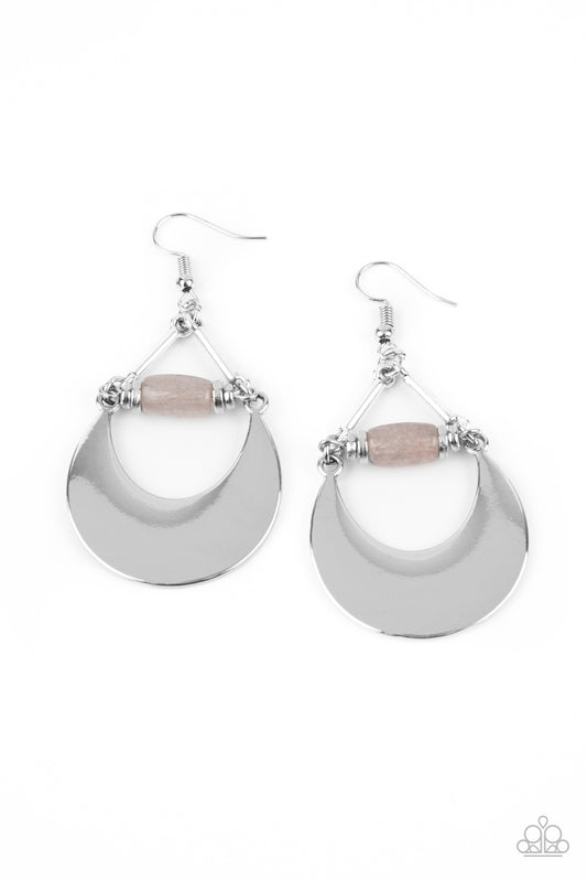 Mystical Moonbeams - Silver earrings