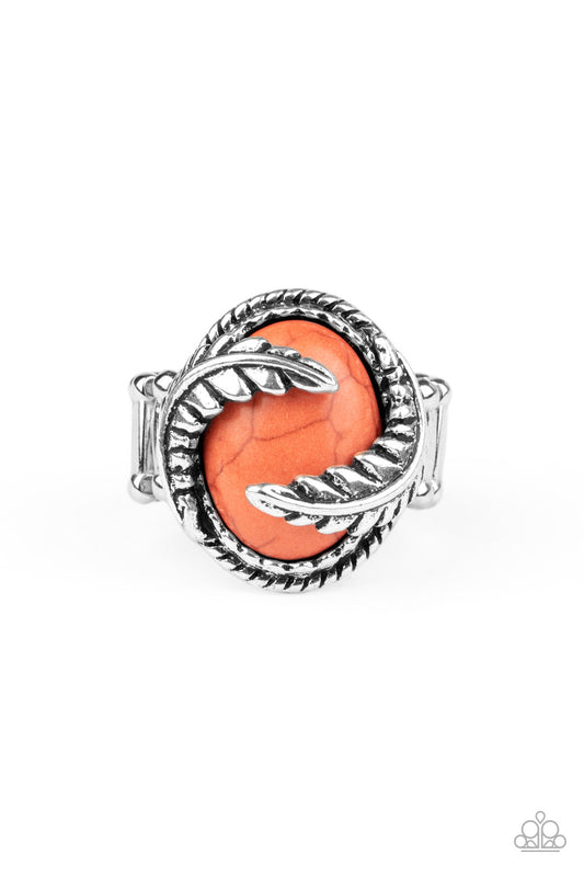 Palm Panache - Orange ring