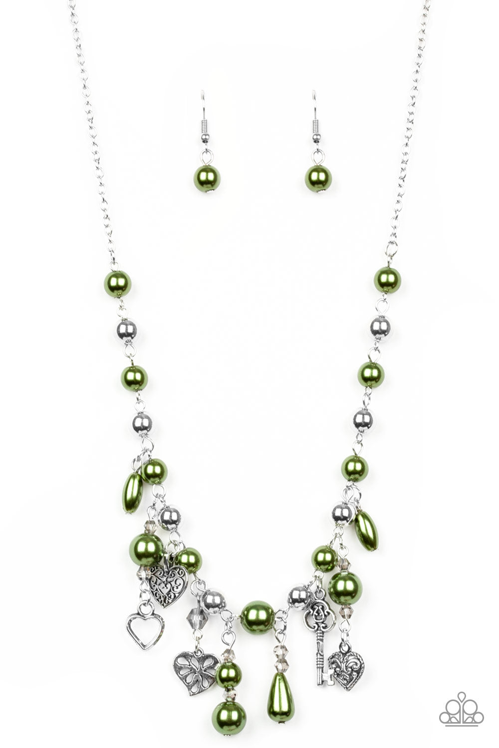 Renaissance Romance - Green necklace