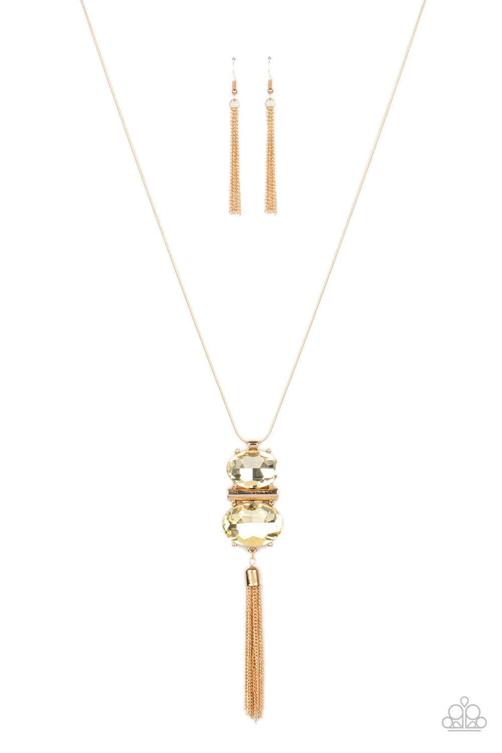 Runway Rival - Yellow necklace