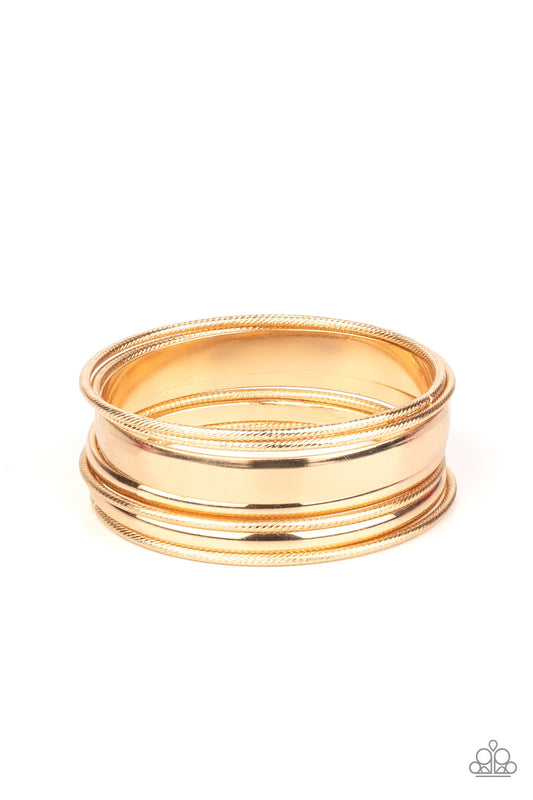 Sahara Shimmer - Gold bracelet