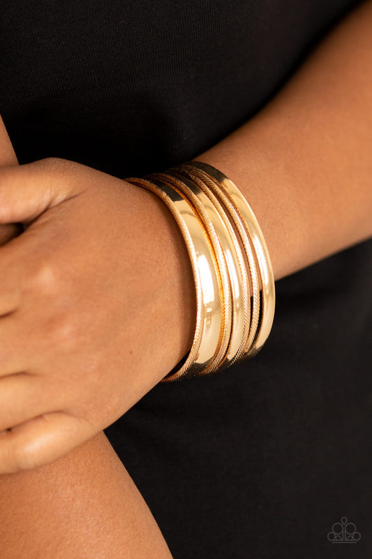 Sahara Shimmer - Gold bracelet