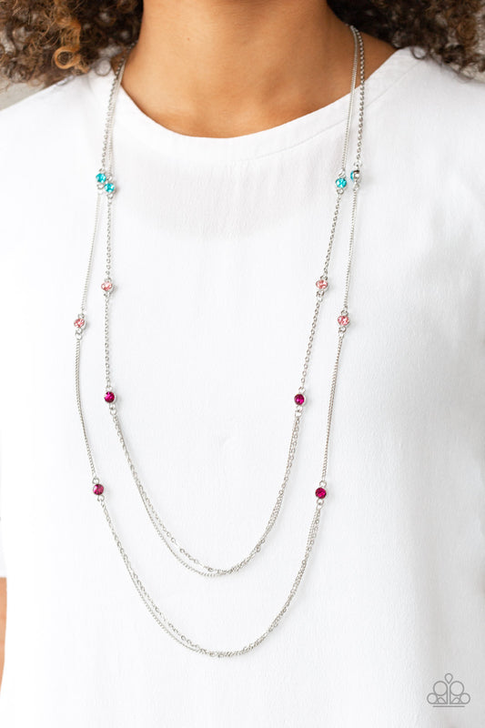 Sparkle Of The Day - Multicolor necklace