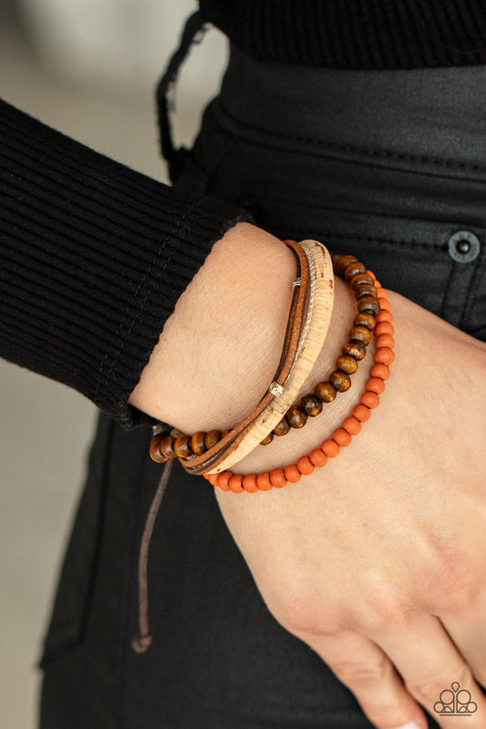 STACK To Basics - Orange urban bracelet