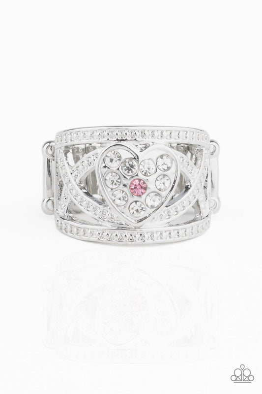 Sweetly Sweetheart - Pink ring
