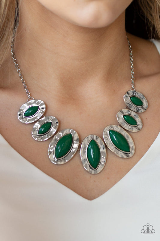 Terra Color - Green necklace