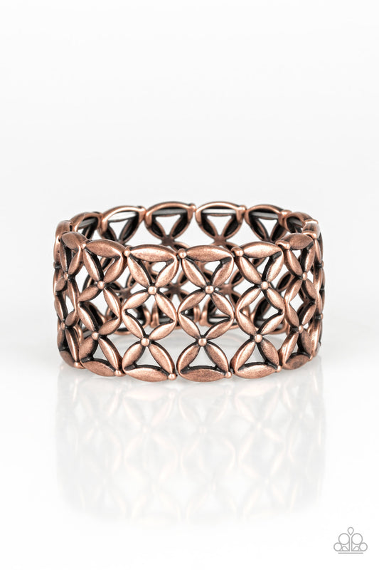 The Big BLOOM - Copper bracelet
