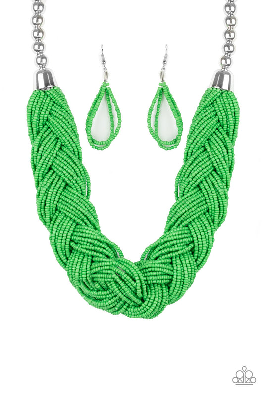 The Great Outback - Green necklace