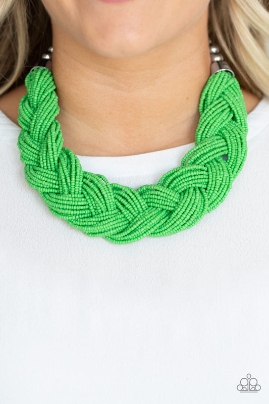 The Great Outback - Green necklace