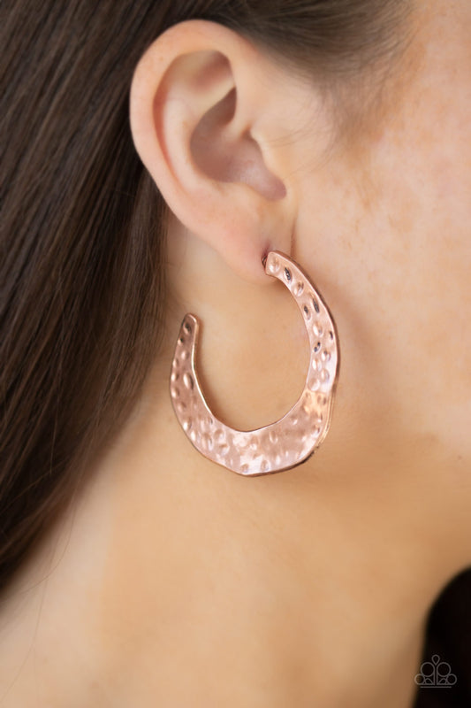 The HOOP Up - Copper hoops