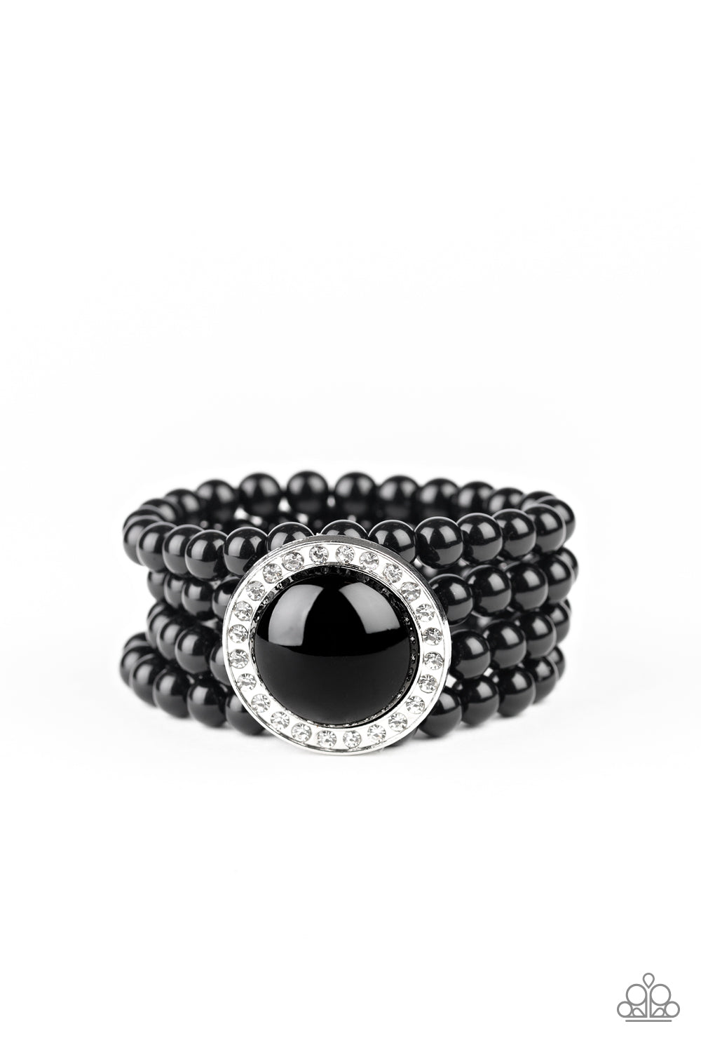 Top Tier Twinkle - Black pearl bracelet