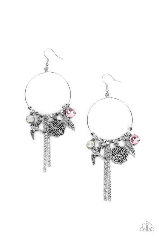 TWEET Dreams - Pink earrings