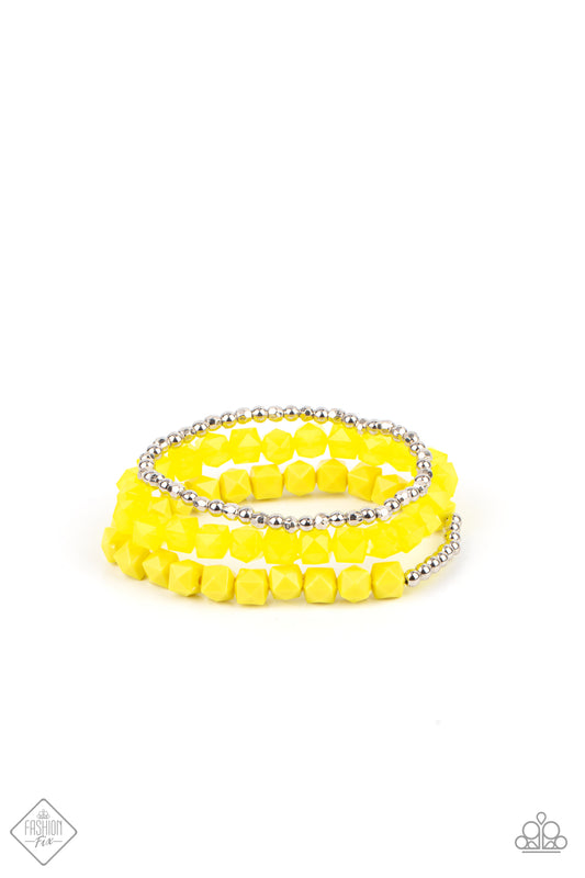 Vacay Vagabond - Yellow bracelet (July 2021 - Fashion Fix)