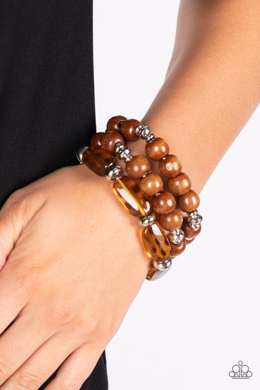 WILD-Mannered - Brown bracelet