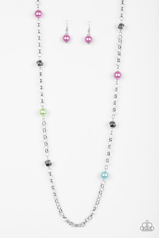 Showroom Shimmer - Multicolor necklace