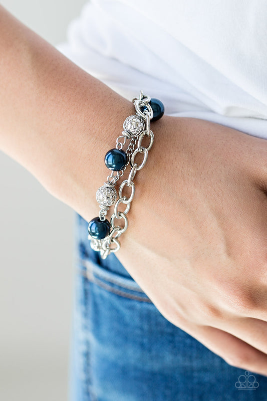 Vintage Variety - Blue bracelet