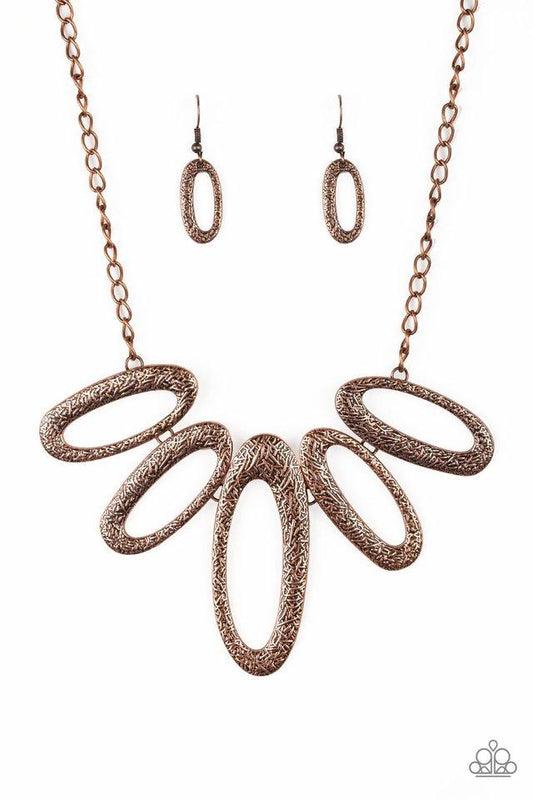 Easy, TIGRESS! - Copper necklace