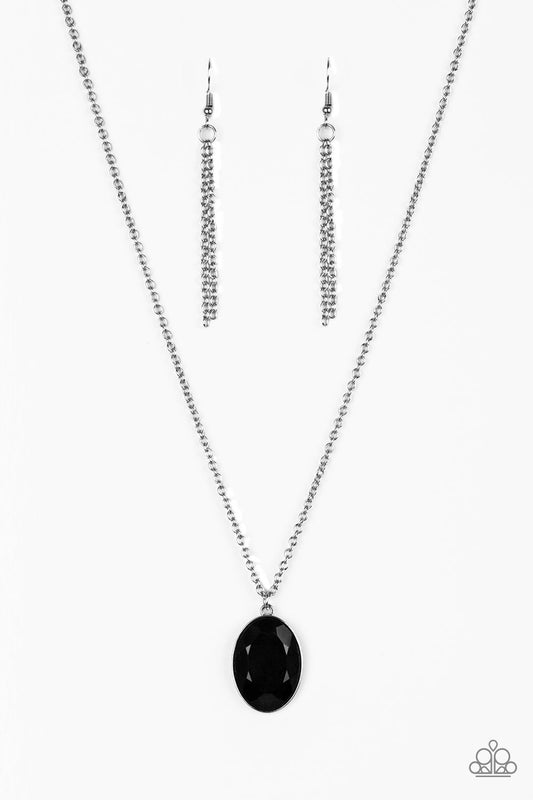 Definitely Duchess - Black necklace