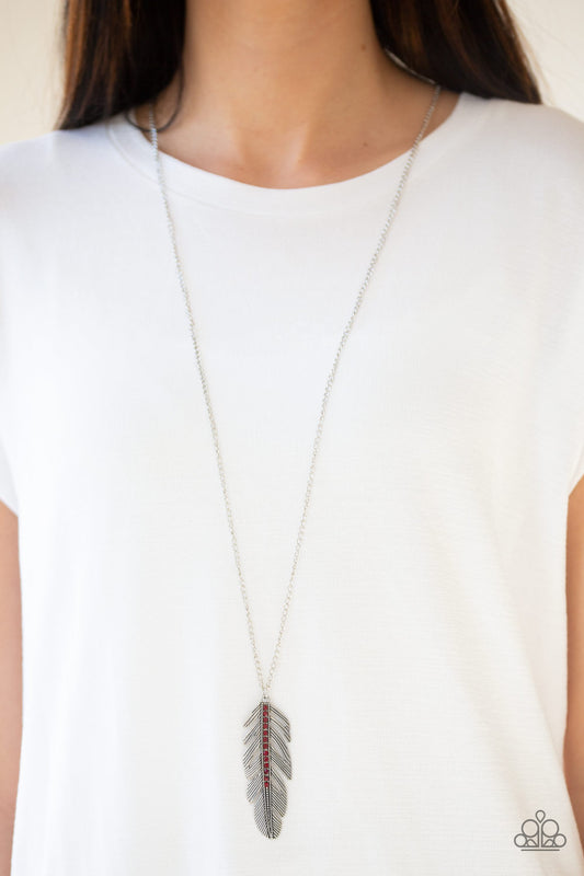 Sky Quest - Red necklace