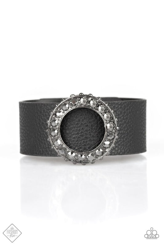Rebel Razzle - Black wrap bracelet