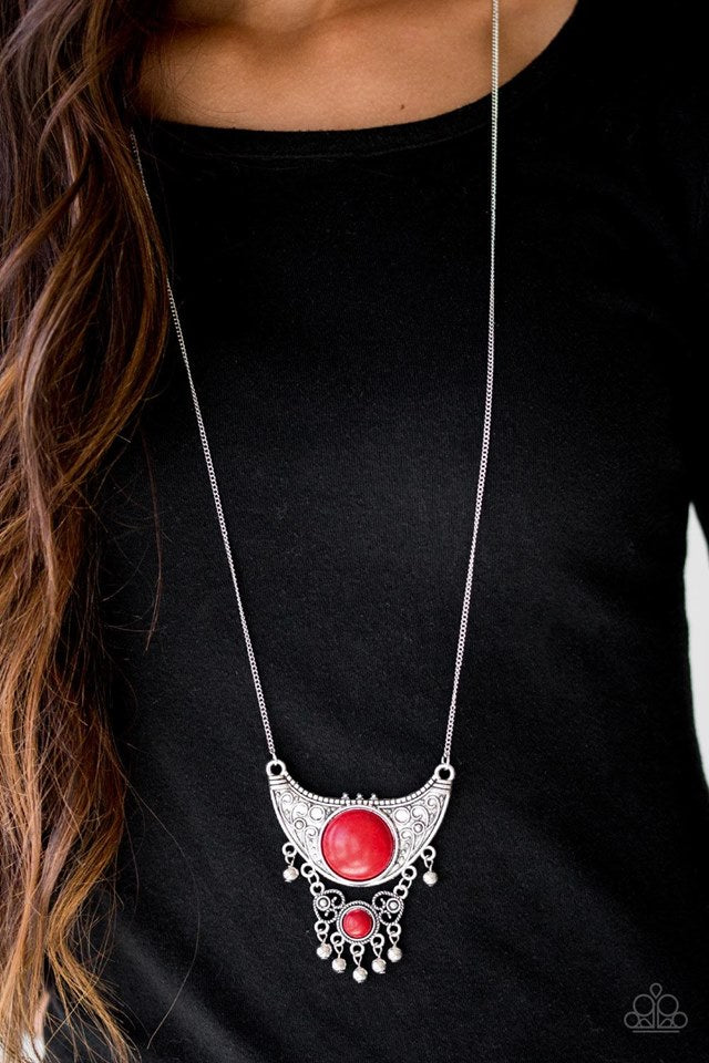 Summit Style - Red necklace
