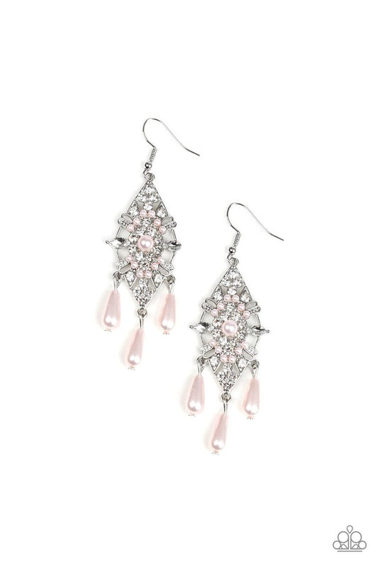 Majestic Mood - Pink Pearl earrings